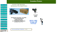 Desktop Screenshot of evolutionprinters.net